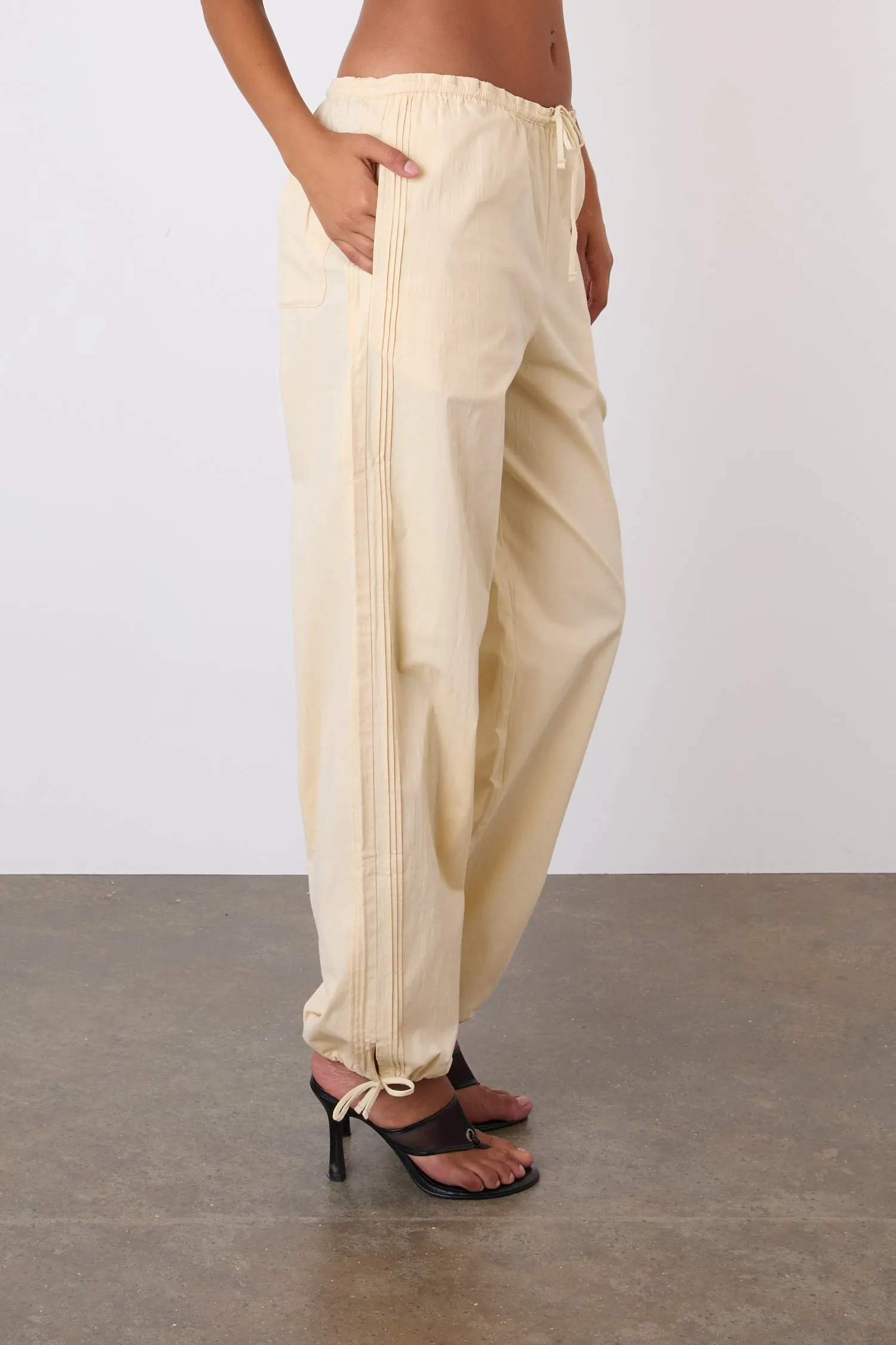 The Renee Trousers, Parchment sold by Peachy Den product image thumbnail 3
