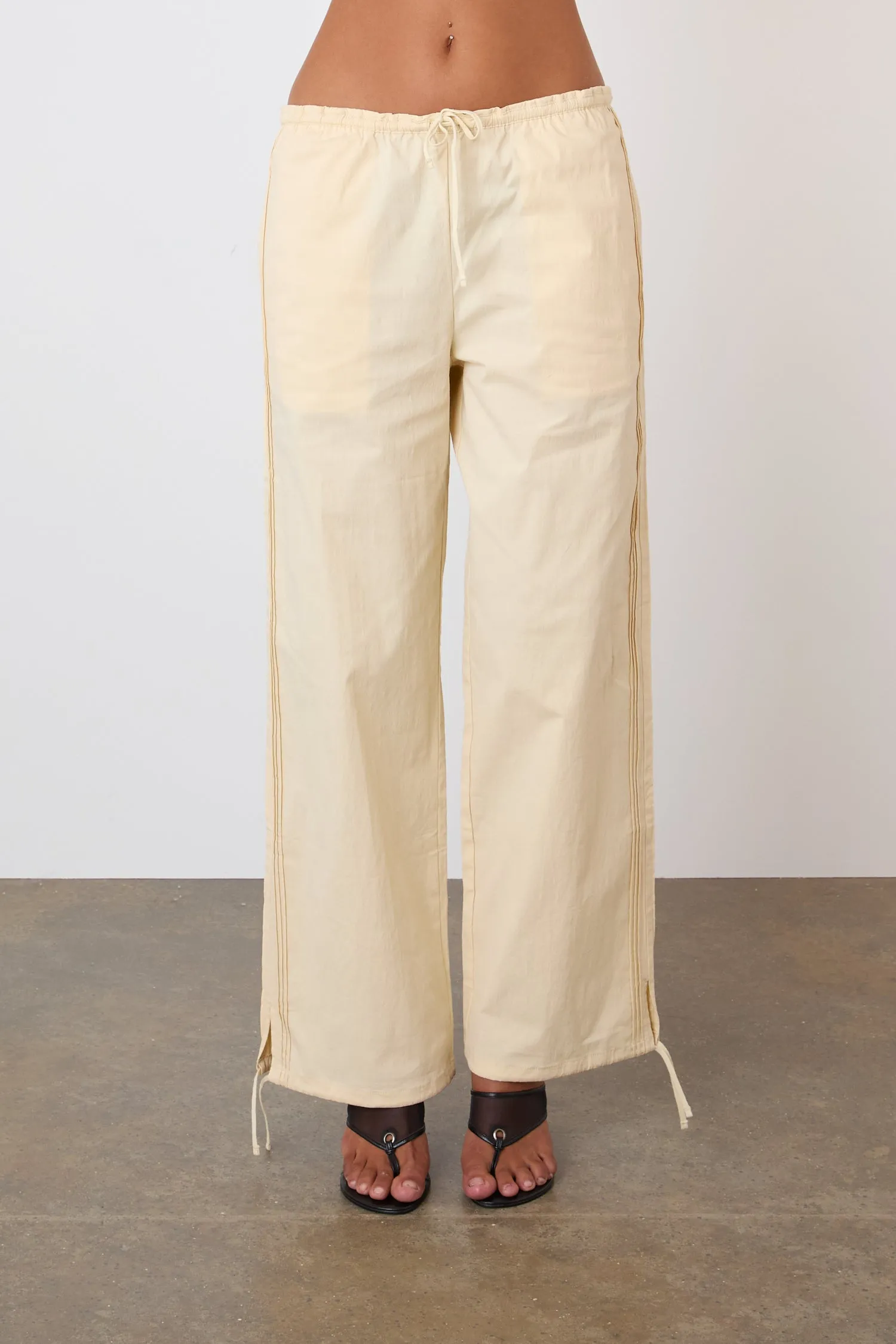 The Renee Trousers, Parchment sold by Peachy Den product image thumbnail 5