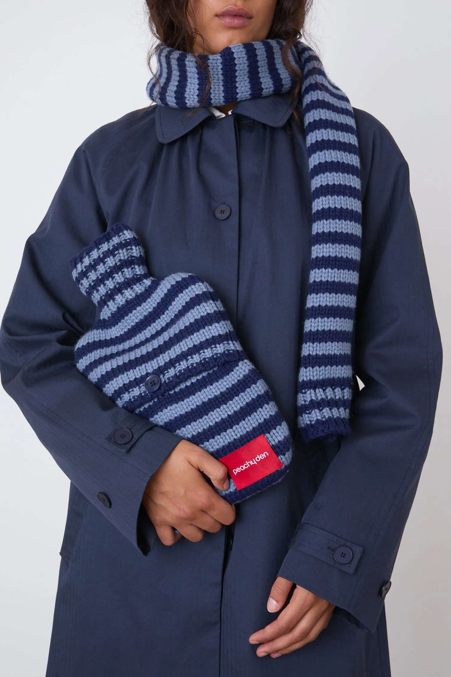 The Annie Hot Water Bottle, Army and Navy sold by Peachy Den product image thumbnail 3