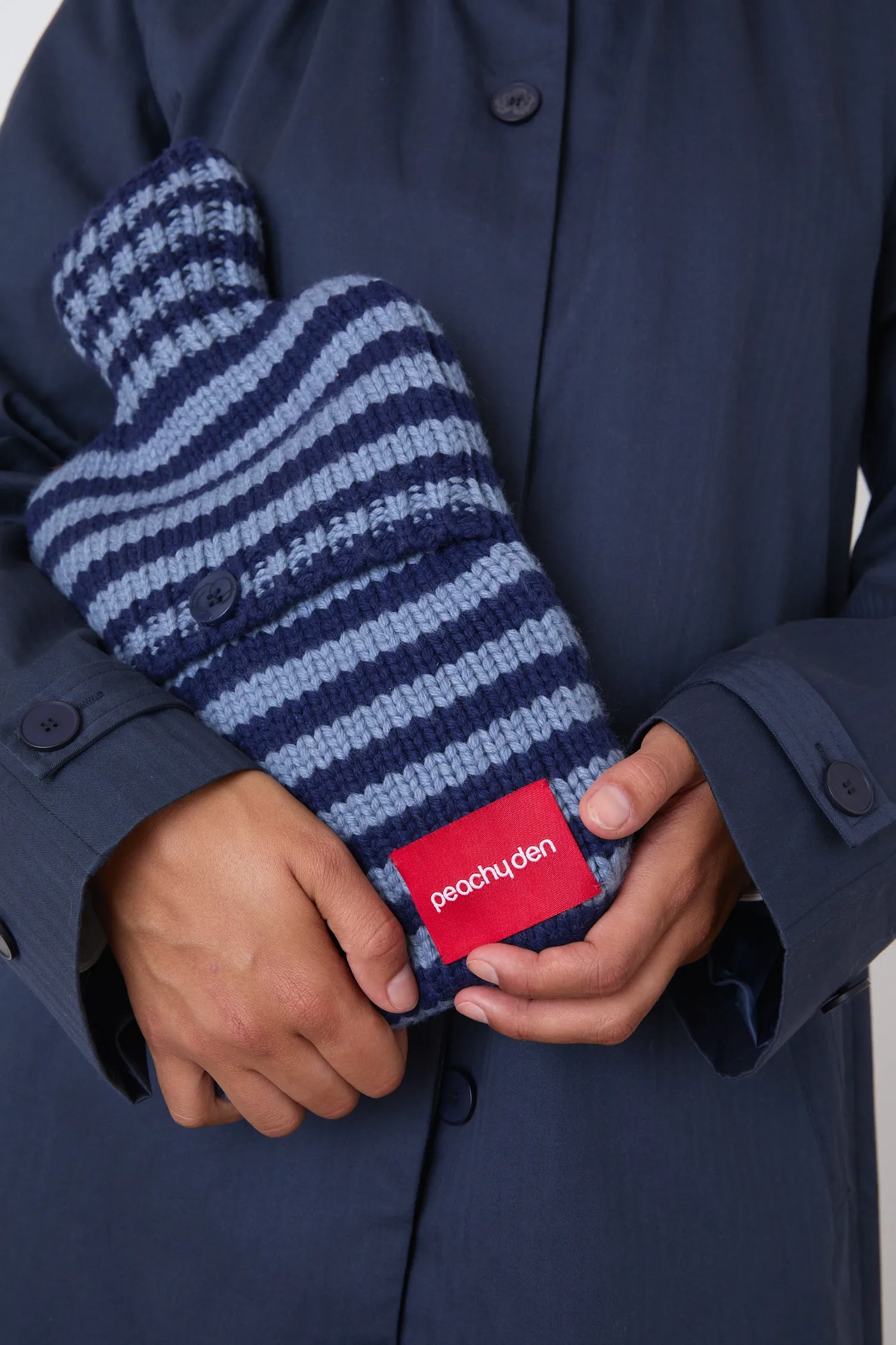 The Annie Hot Water Bottle, Army and Navy sold by Peachy Den product image thumbnail 2