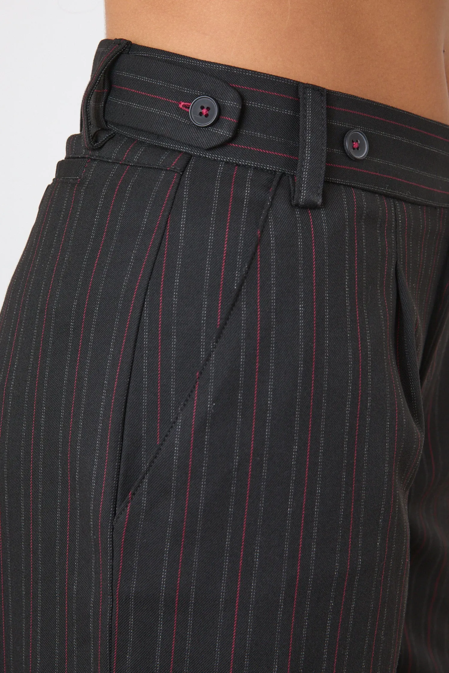 The Lennox Trousers, Lead sold by Peachy Den product image thumbnail 5