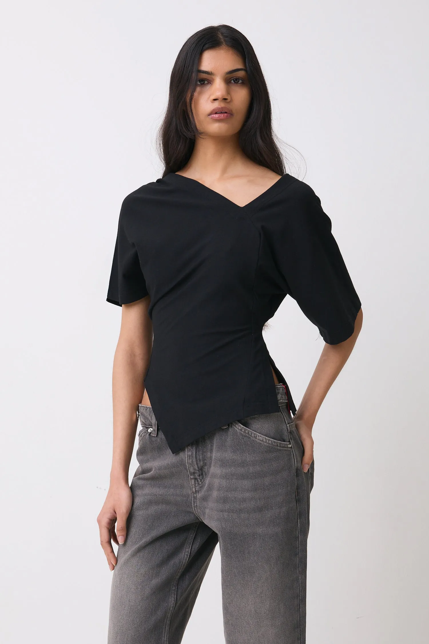 The Nico Top, Black sold by Peachy Den