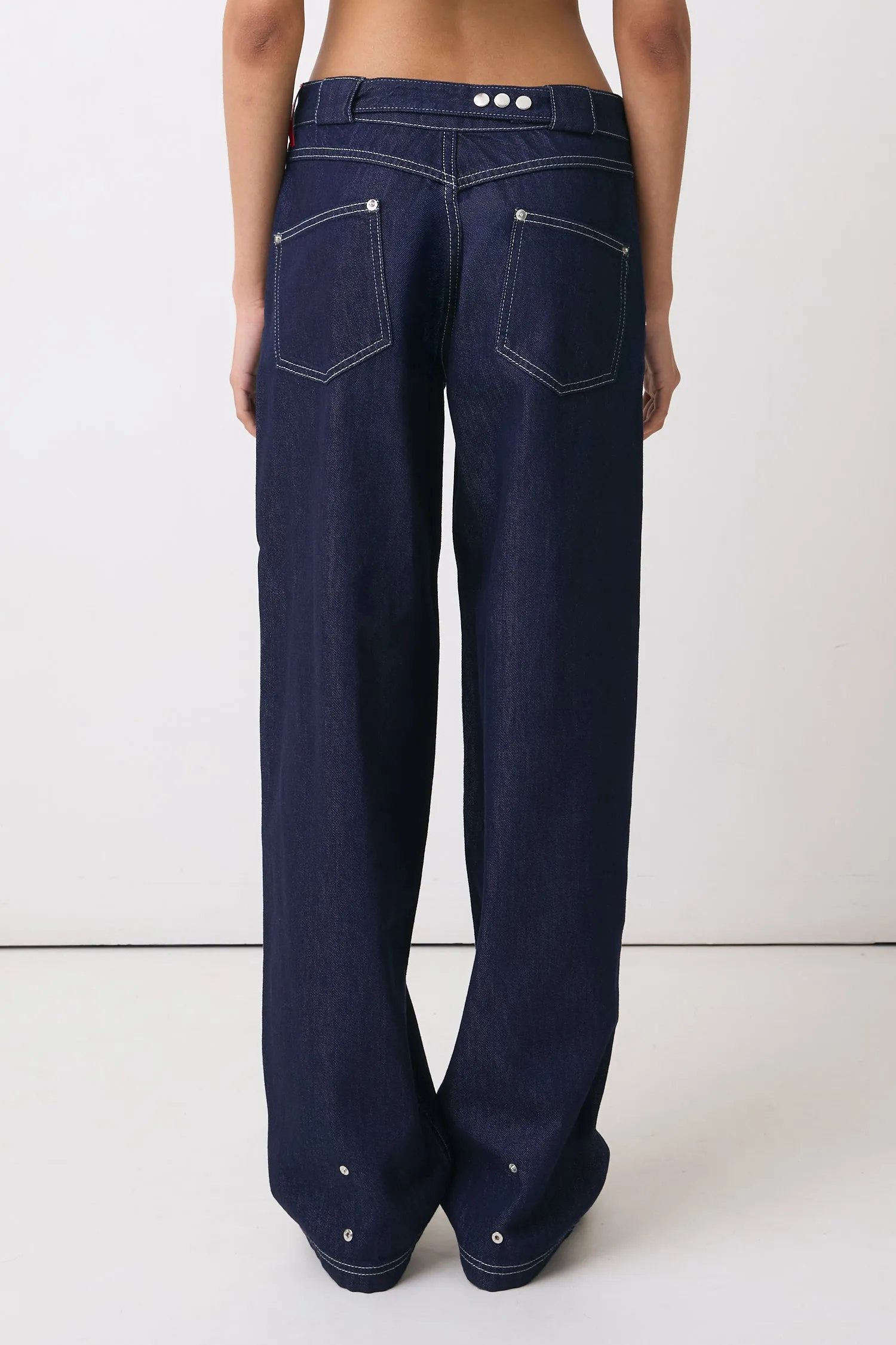 Pamela Tuck Jeans, Raw Indigo sold by Peachy Den product image thumbnail 3