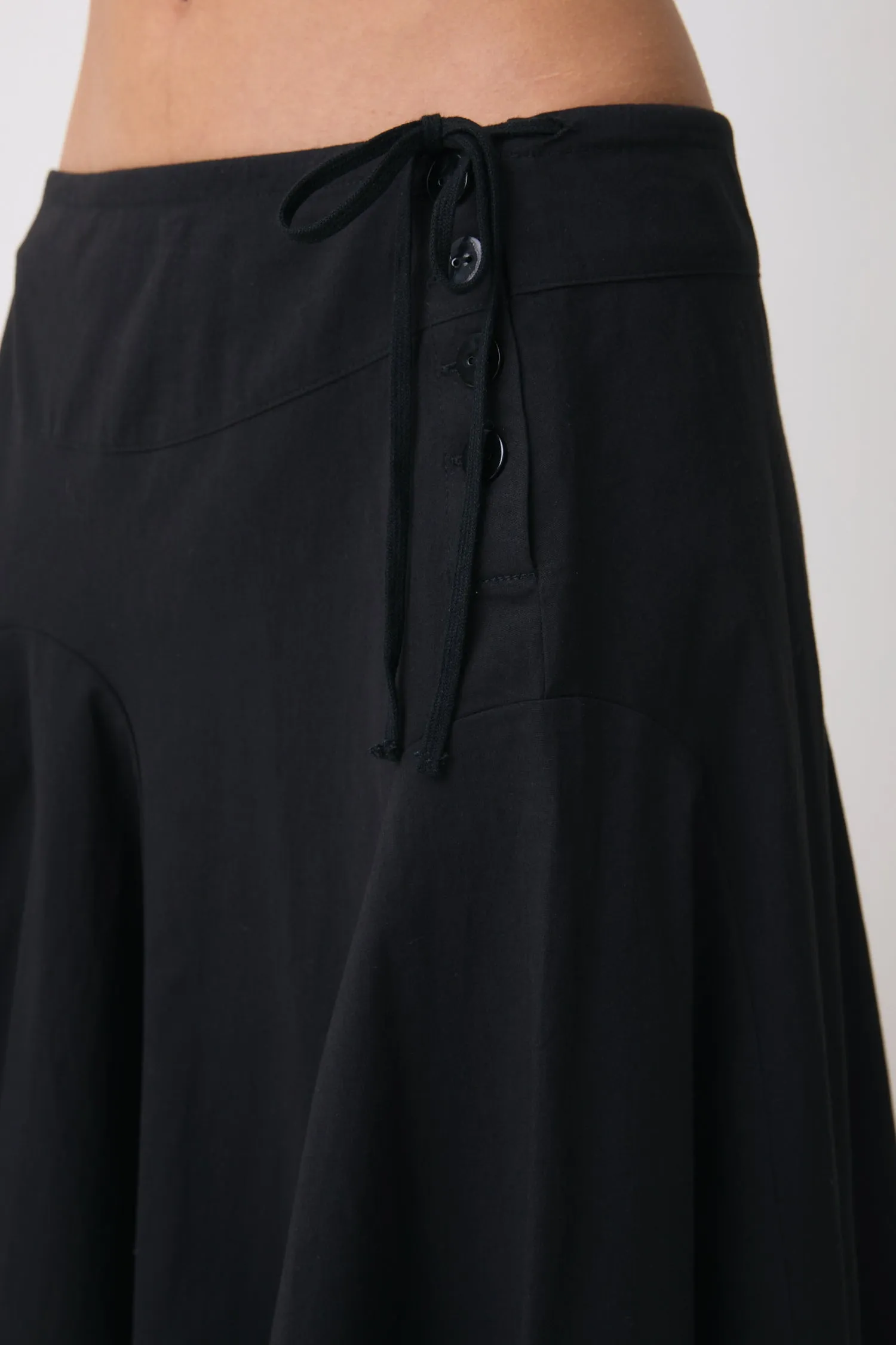 The Missy Midi Skirt, Onyx sold by Peachy Den product image thumbnail 5