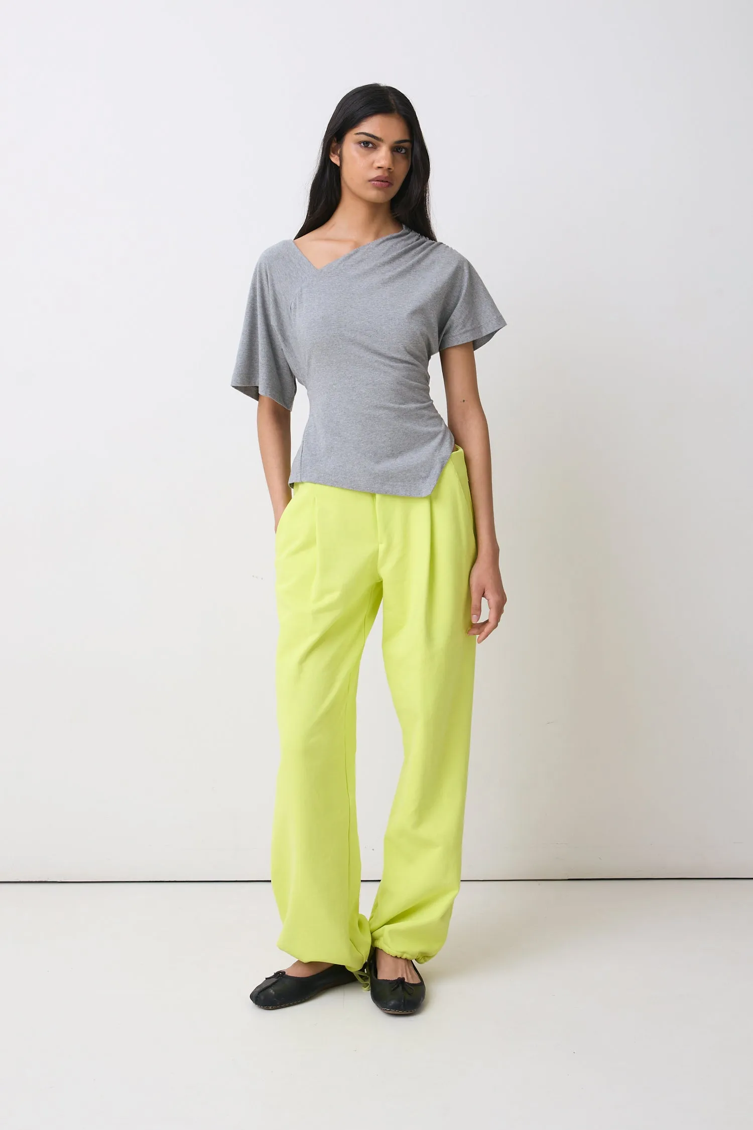The Trixie Sweat Trousers, Highlighter sold by Peachy Den product image thumbnail 4