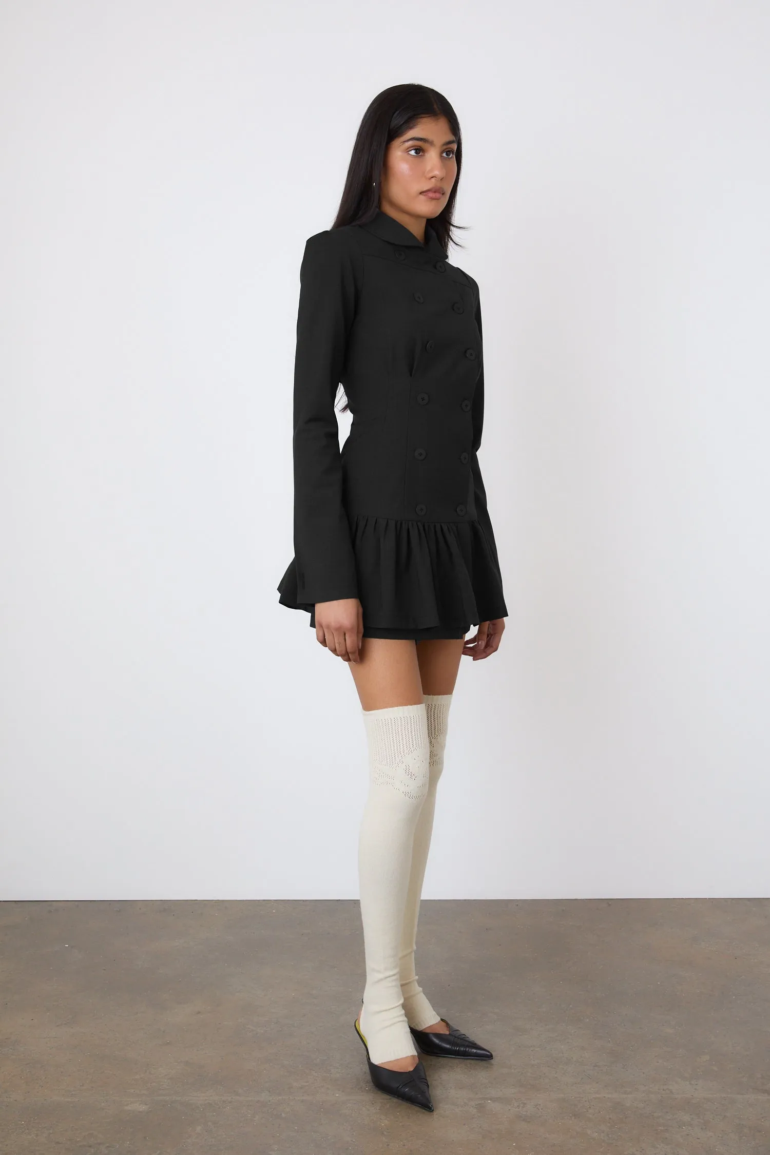 Romy Dress, Black sold by Peachy Den product image thumbnail 3