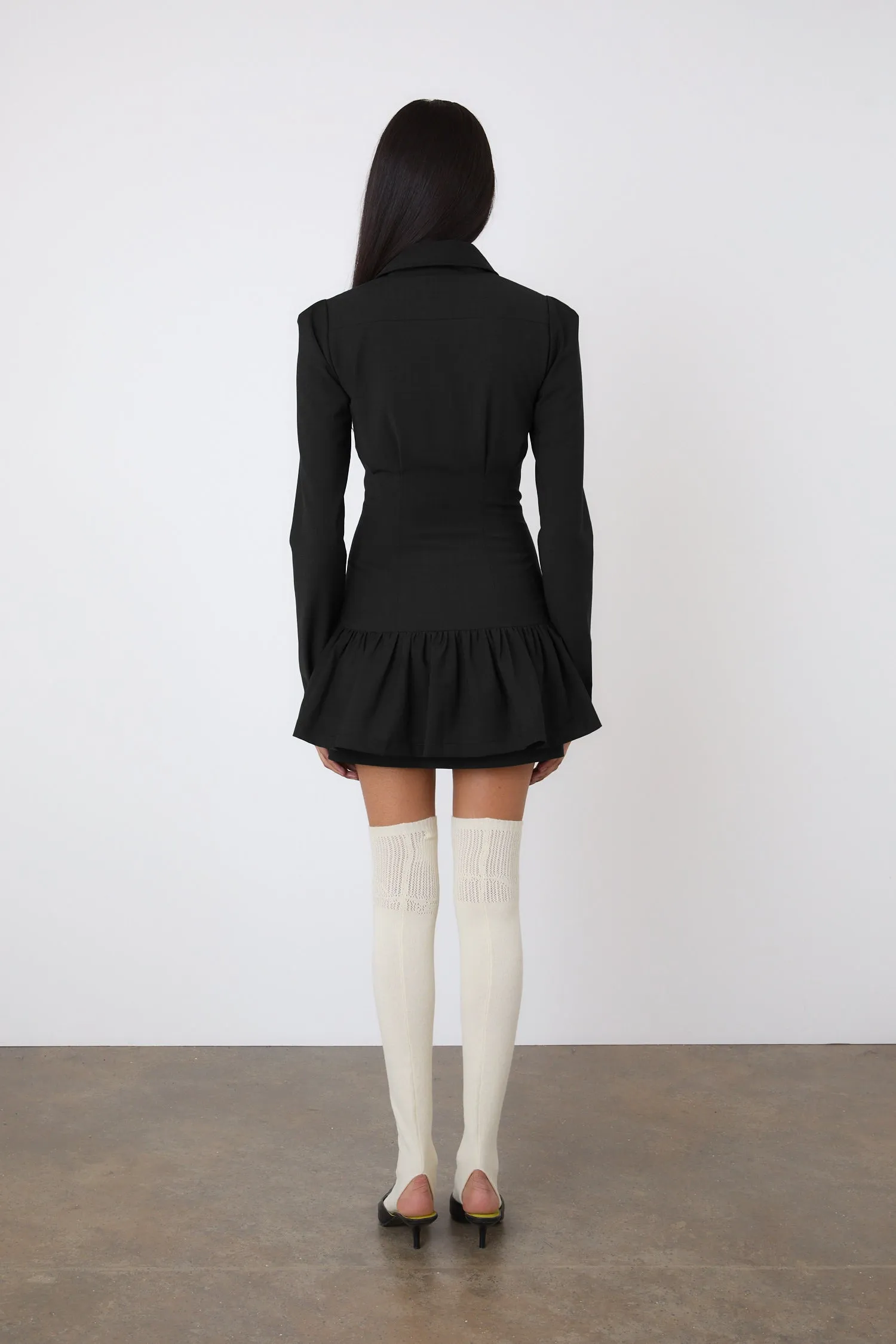 Romy Dress, Black sold by Peachy Den product image thumbnail 5
