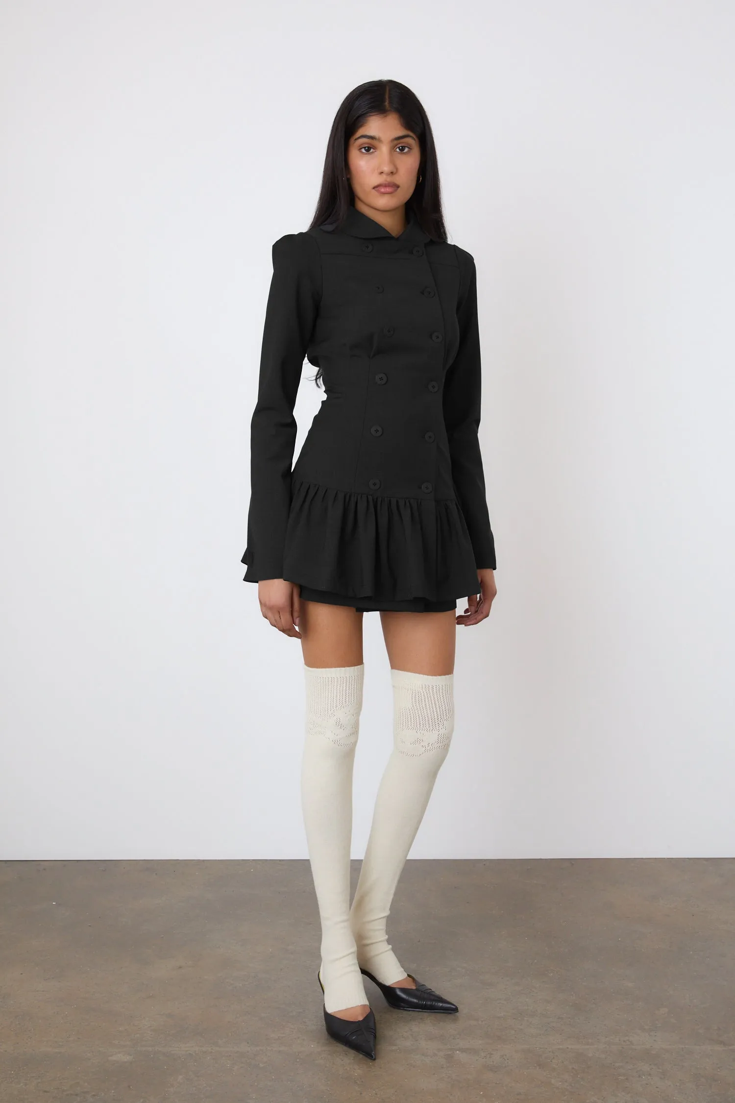 Romy Dress, Black sold by Peachy Den product image thumbnail 4
