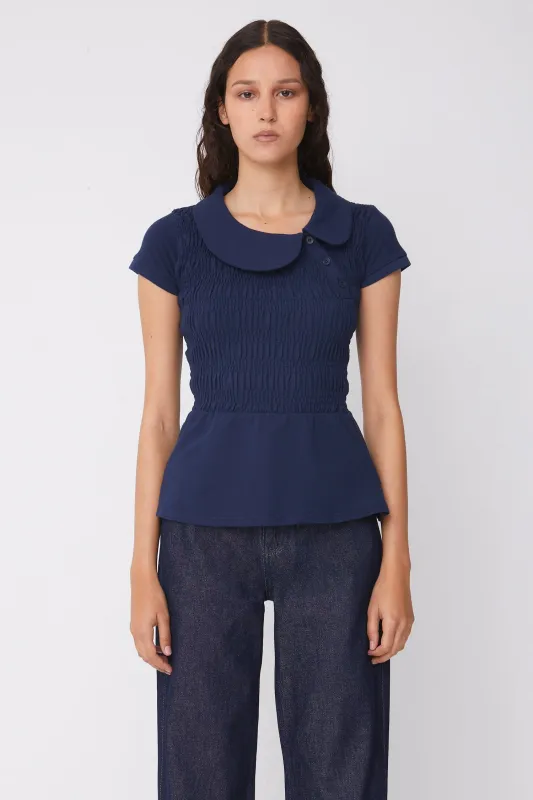 Ferdinand Polo Top, Midnight made by Peachy Den