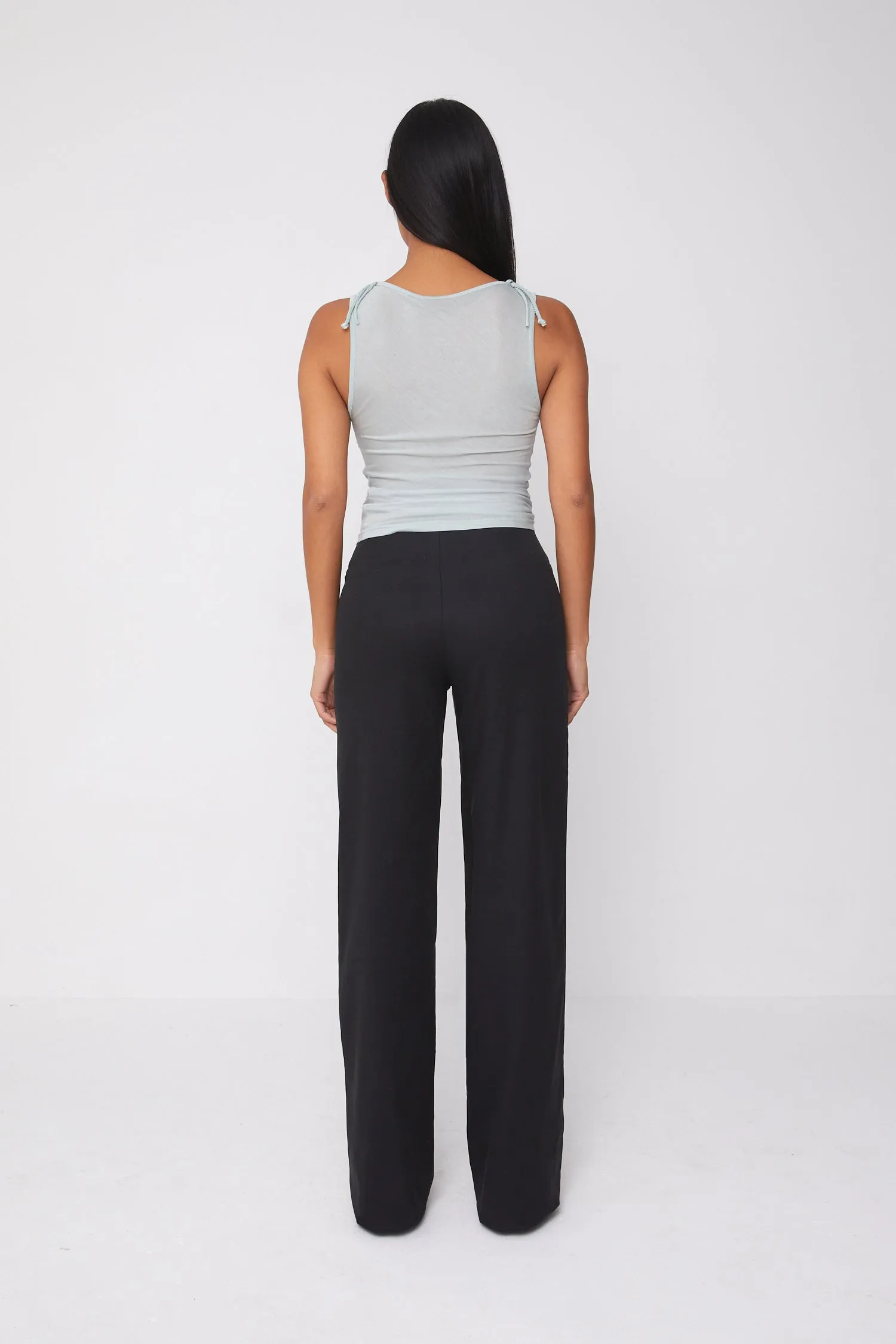 London Twiggy Trousers, Onyx sold by Peachy Den product image thumbnail 4