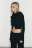 The Bellatrix Hooded Cardigan, Black sold by Peachy Den
