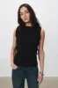 The Gabrielle Vest Knit, Ash sold by Peachy Den