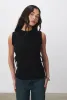 The Gabrielle Vest Knit, Ash sold by Peachy Den