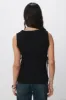 The Gabrielle Vest Knit, Ash sold by Peachy Den