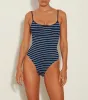 Pamela Swim - Navy/White Stripe sold by Hunza G