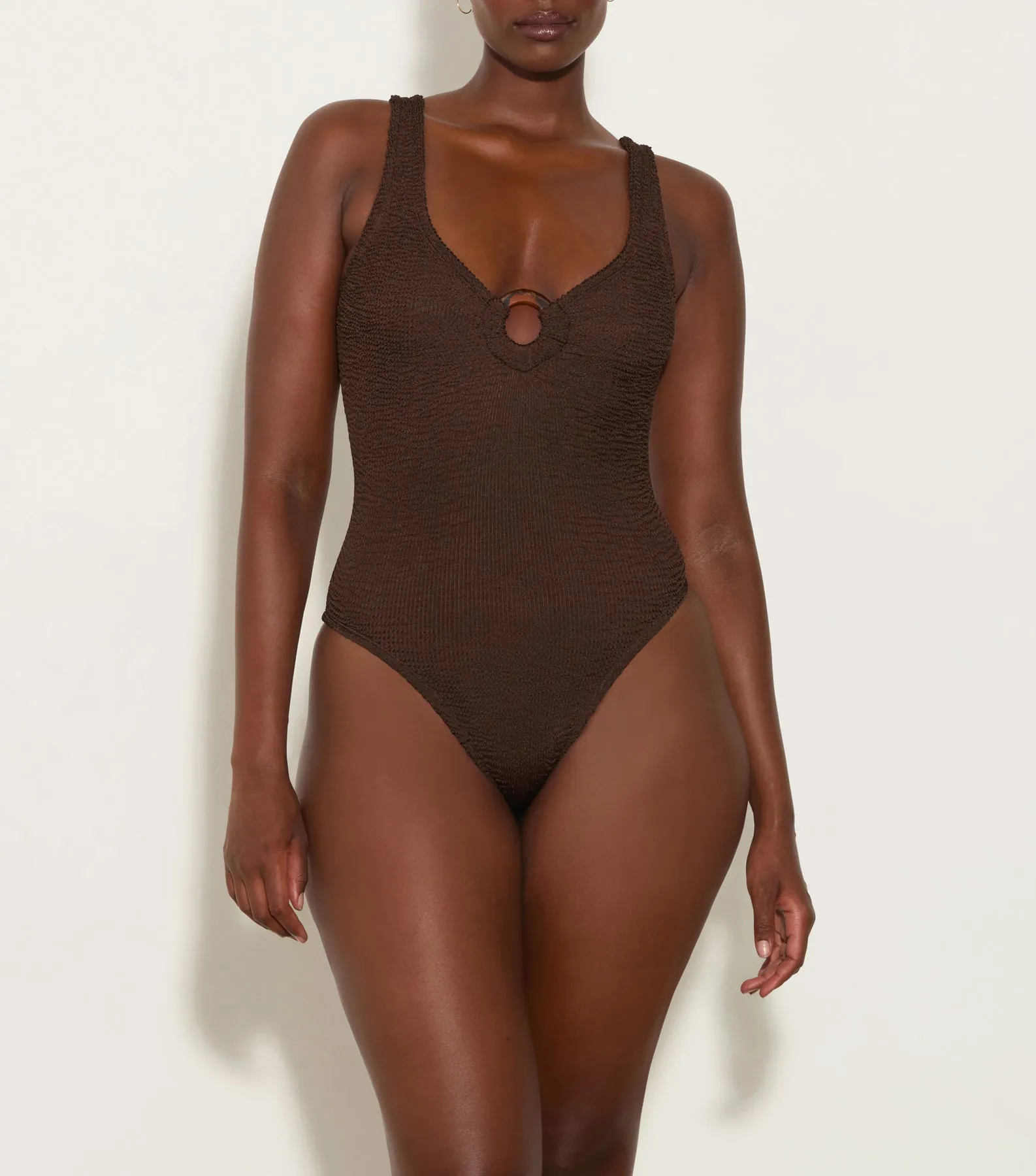 Celine Swim - Metallic Chocolate sold by Hunza G