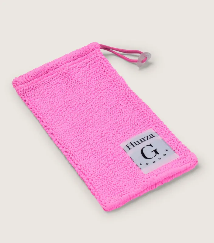 Sunglasses Pouch - Bubblegum made by Hunza G