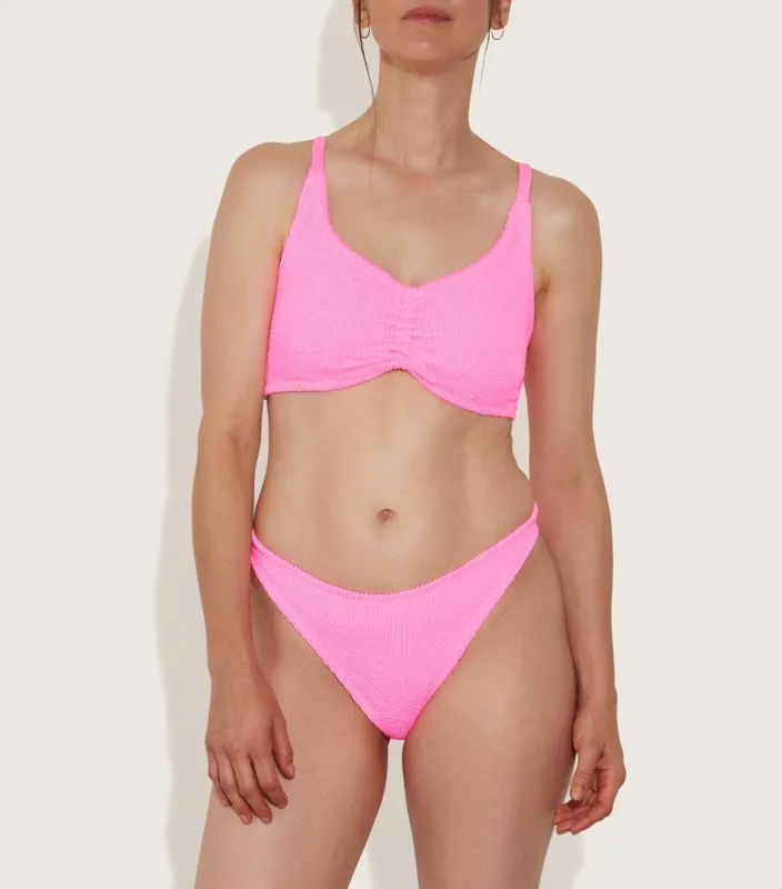 Post Mastectomy Bikini - Bubblegum made by Hunza G