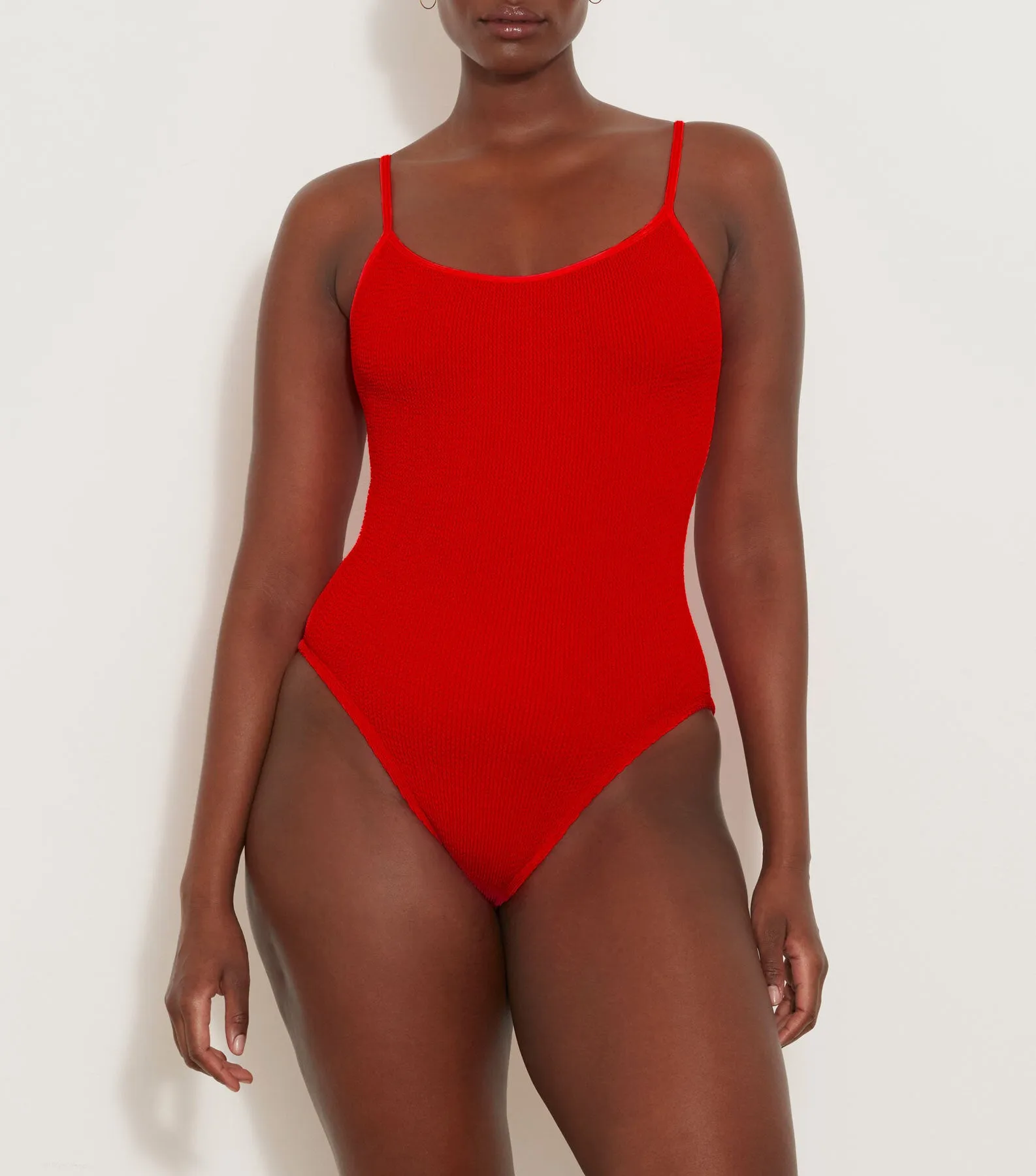 Pamela Swim - Red sold by Hunza G