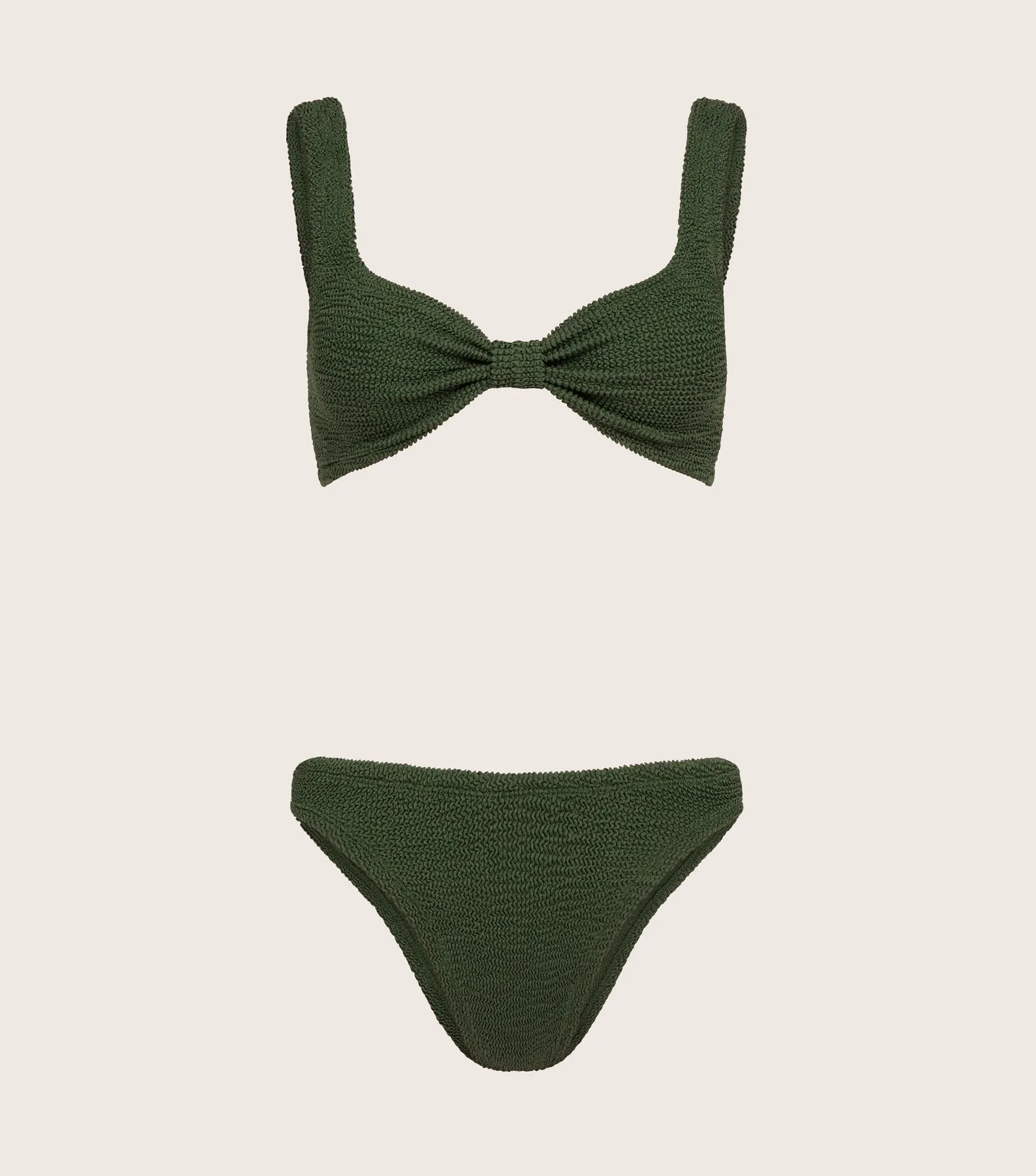 Bonnie Bikini - Metallic Khaki sold by Hunza G product image thumbnail 2