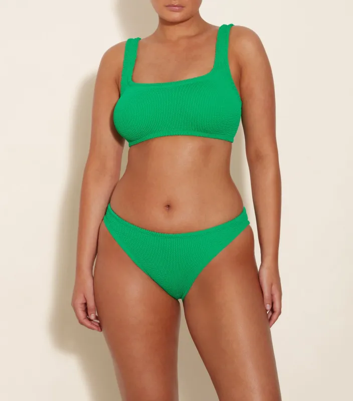 Coverage Xandra Bikini - Emerald made by Hunza G