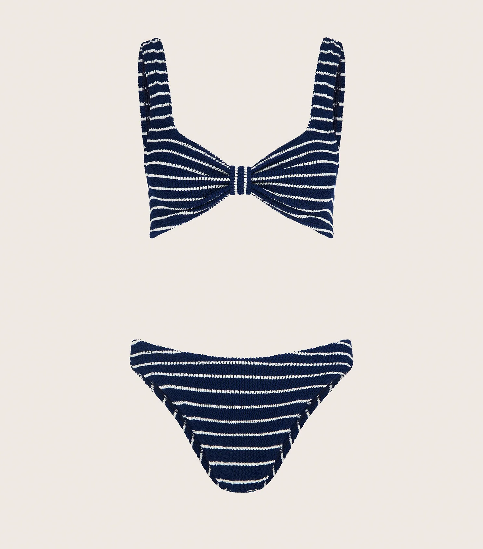 Bonnie Bikini - Navy/White Stripe sold by Hunza G product image thumbnail 2