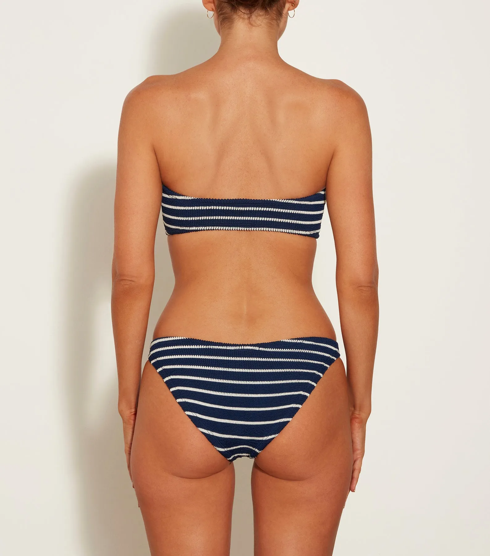 Jean Bikini - Navy/White Stripe sold by Hunza G product image thumbnail 3