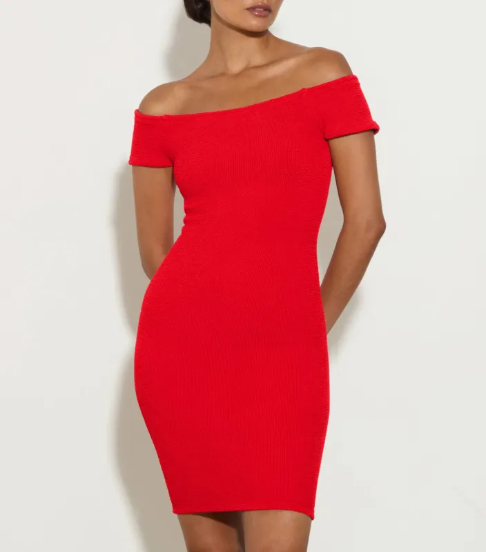 Grace Dress - Red made by Hunza G