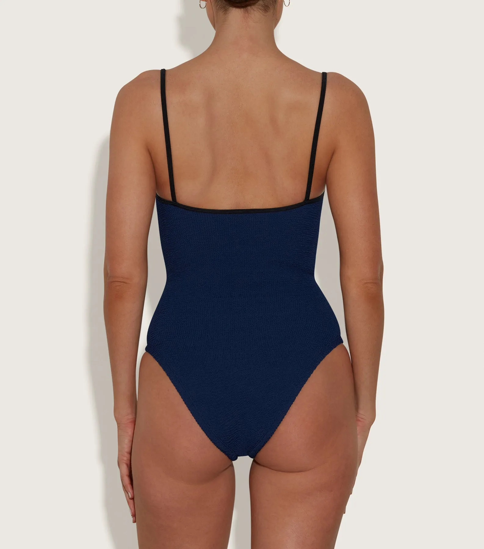 Pamela Swim Contrast - Navy/Black sold by Hunza G product image thumbnail 3