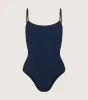 Pamela Swim Contrast - Navy/Black sold by Hunza G