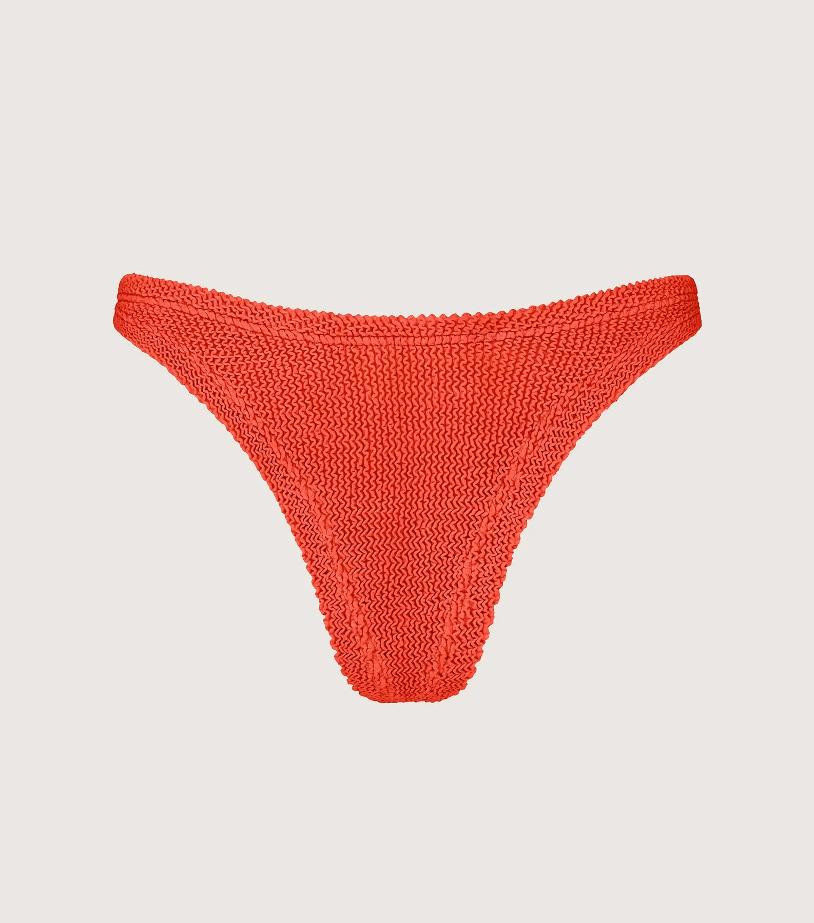 Brazilian Bikini Bottom - Metallic Tangerine sold by Hunza G product image thumbnail 2