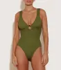 Celine Swim - Metallic Moss sold by Hunza G