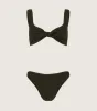 Coverage Juno Bikini - Metallic Khaki sold by Hunza G