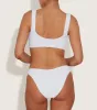 Hallie Bikini - White sold by Hunza G