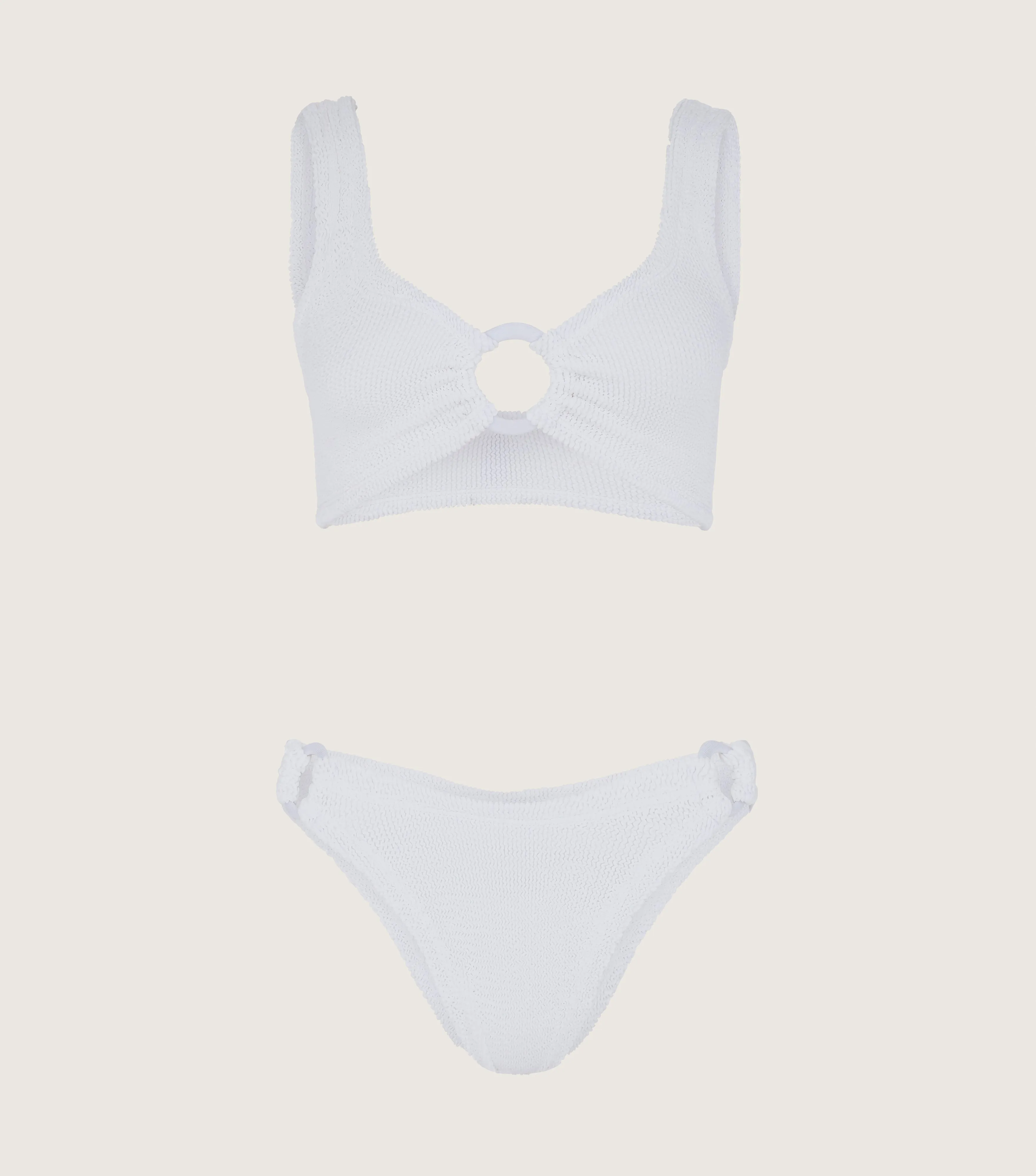 Hallie Bikini - White sold by Hunza G product image thumbnail 2