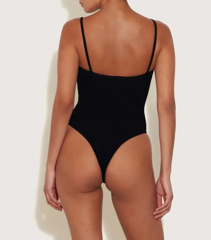 Petra Swim - Black made by Hunza G