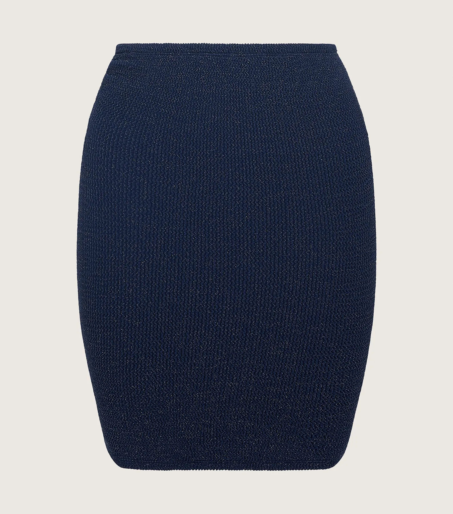 Mini Skirt Lurex - Navy/Silver sold by Hunza G product image thumbnail 2