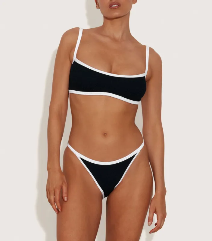 Tyler Bikini - Black/White sold by Hunza G