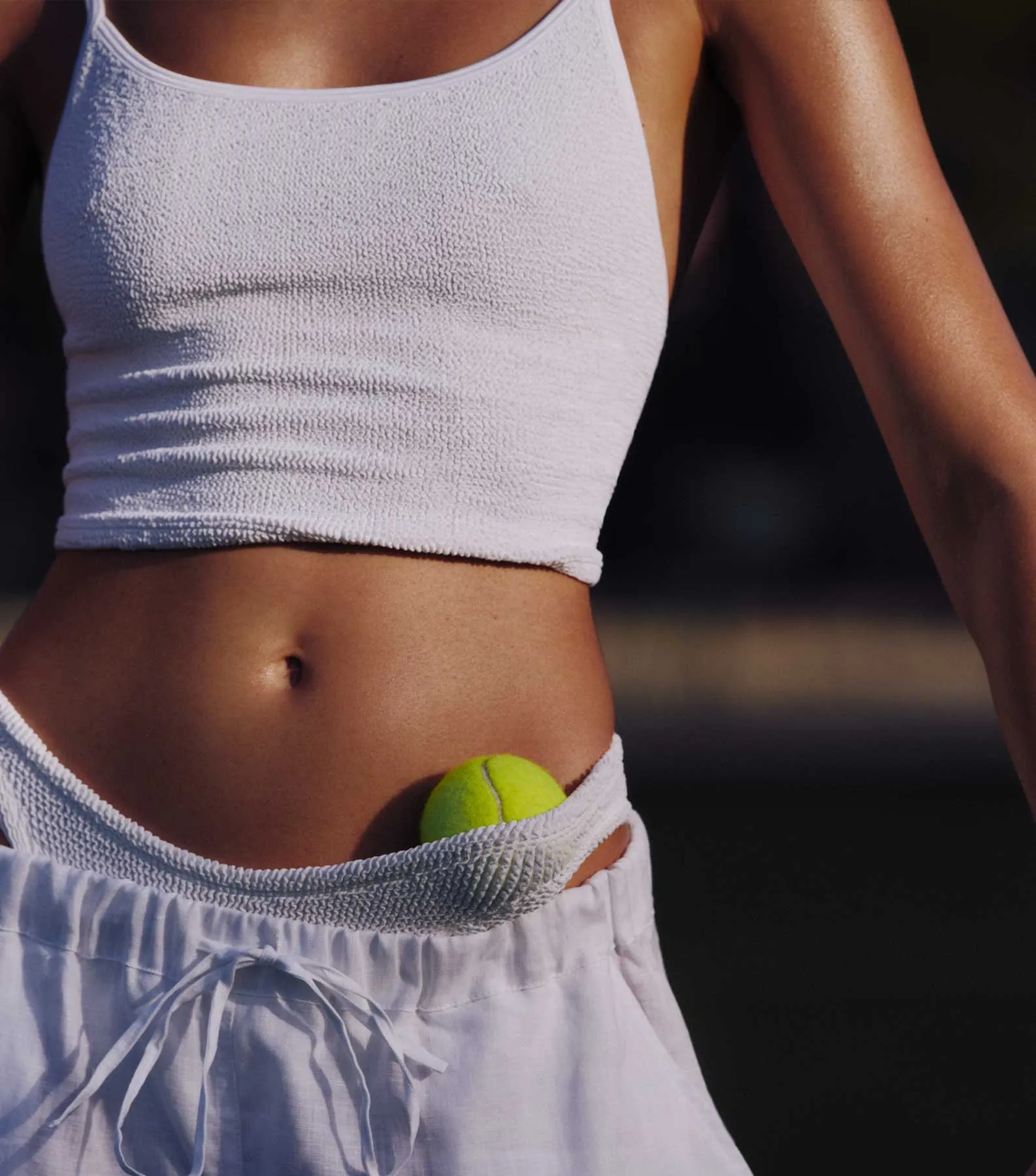 Strap Bikini - White sold by Hunza G