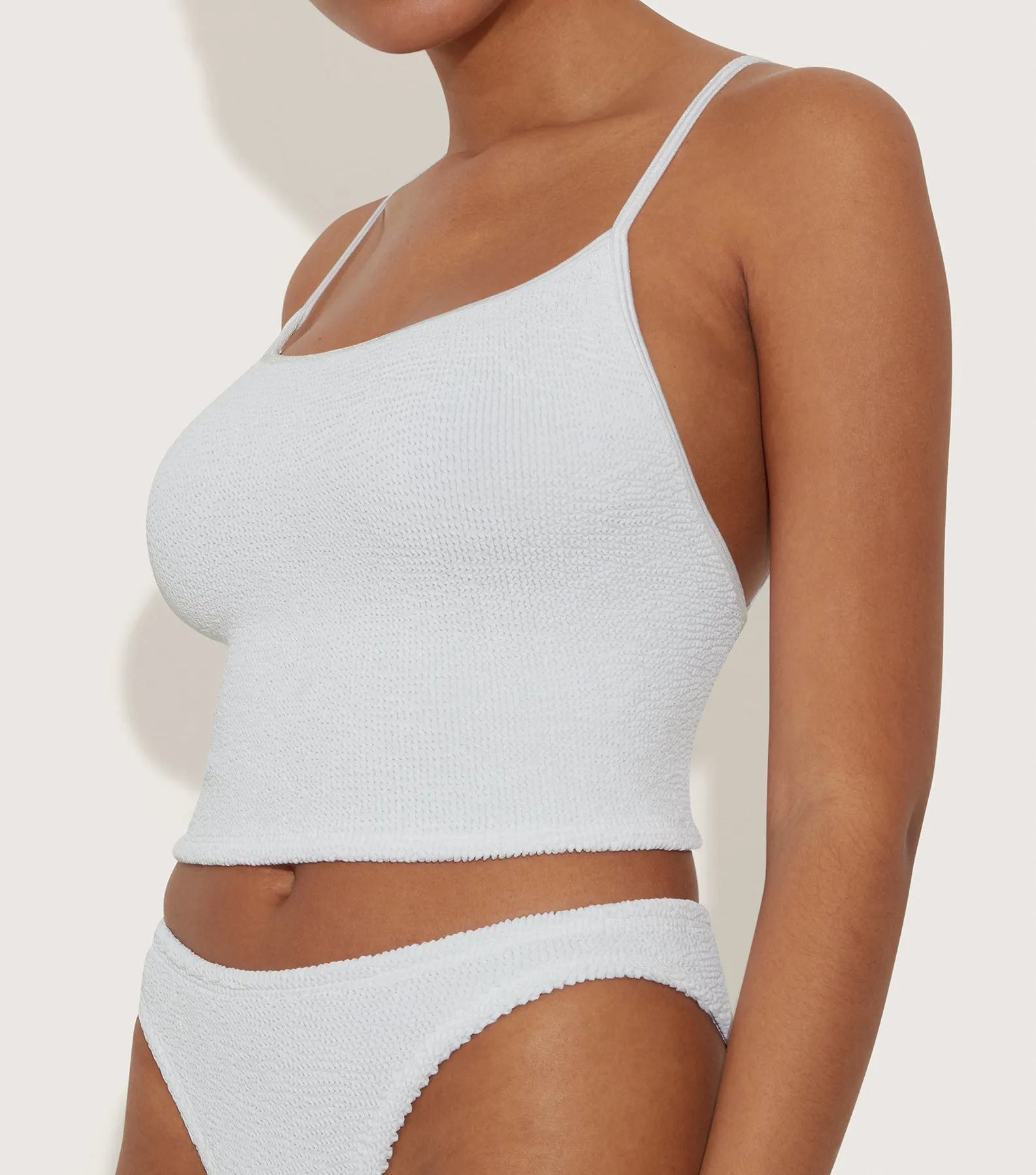 Strap Bikini - White sold by Hunza G product image thumbnail 5