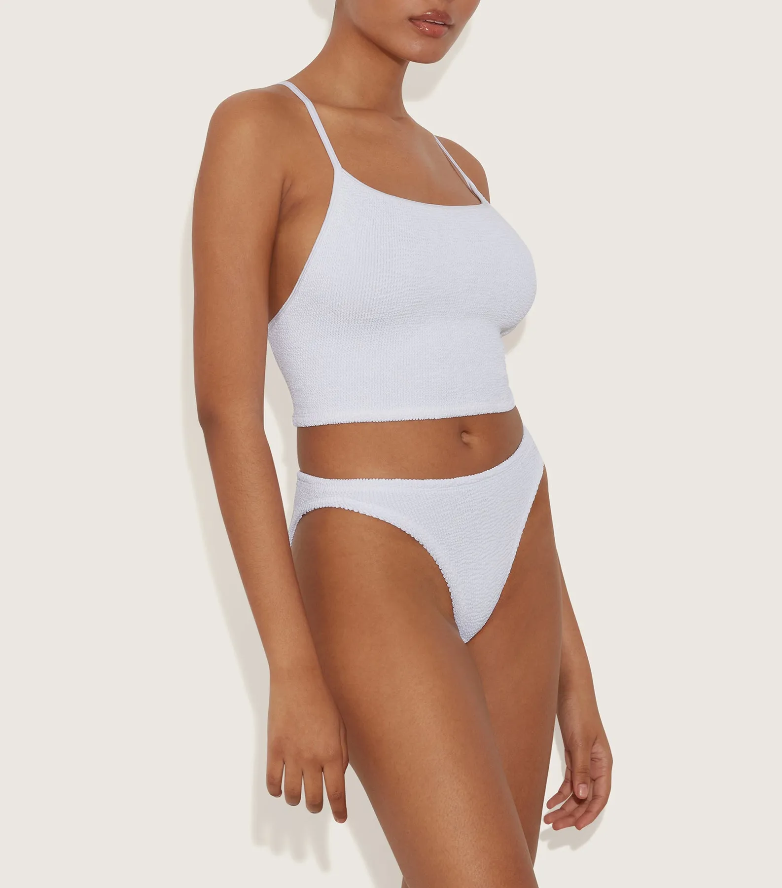 Strap Bikini - White sold by Hunza G product image thumbnail 4