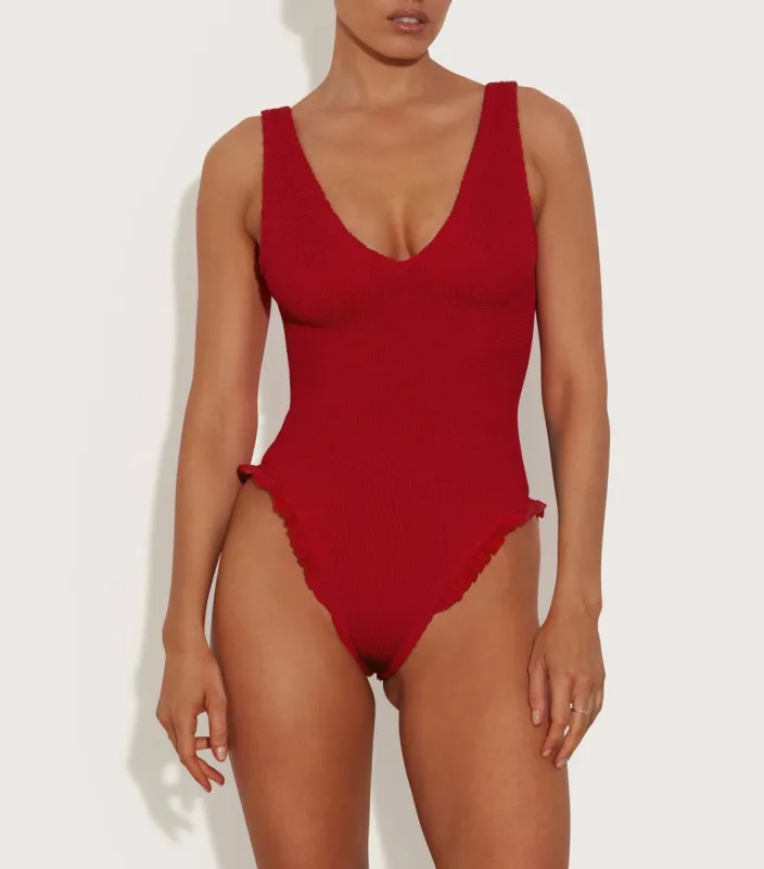Lisa Swim - Red sold by Hunza G