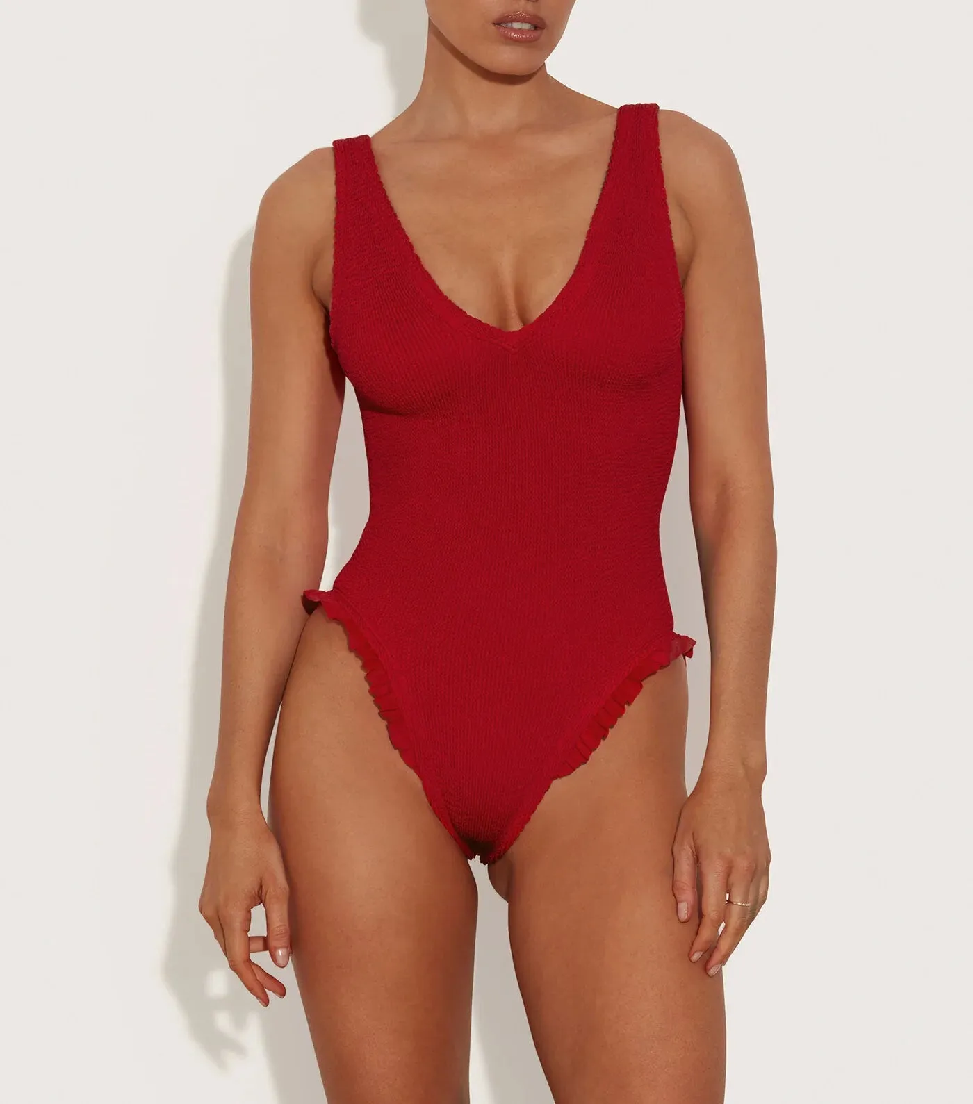 Lisa Swim - Red sold by Hunza G