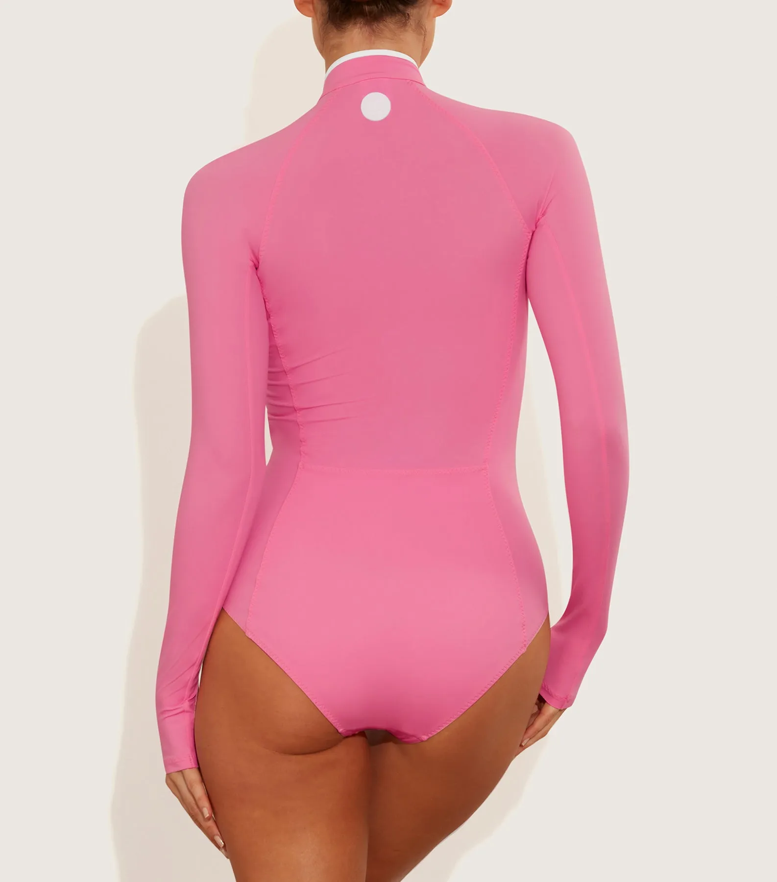 Tyra UPF 50+ Swim - Bubblegum/White sold by Hunza G product image thumbnail 5