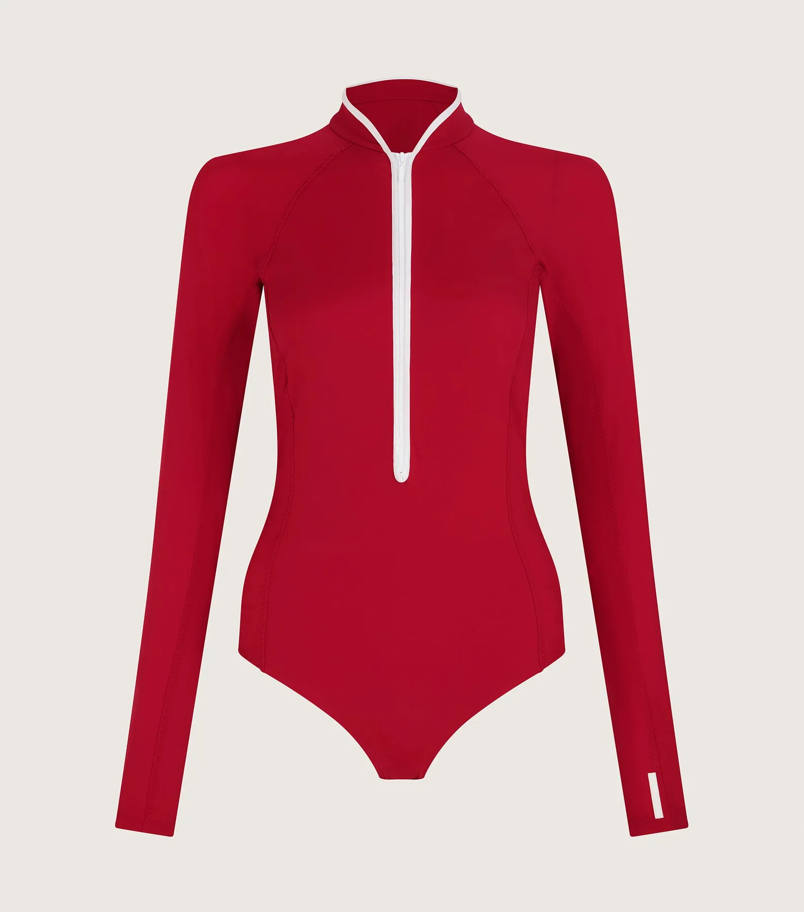 Tyra UPF 50+ Swim - Red/White sold by Hunza G