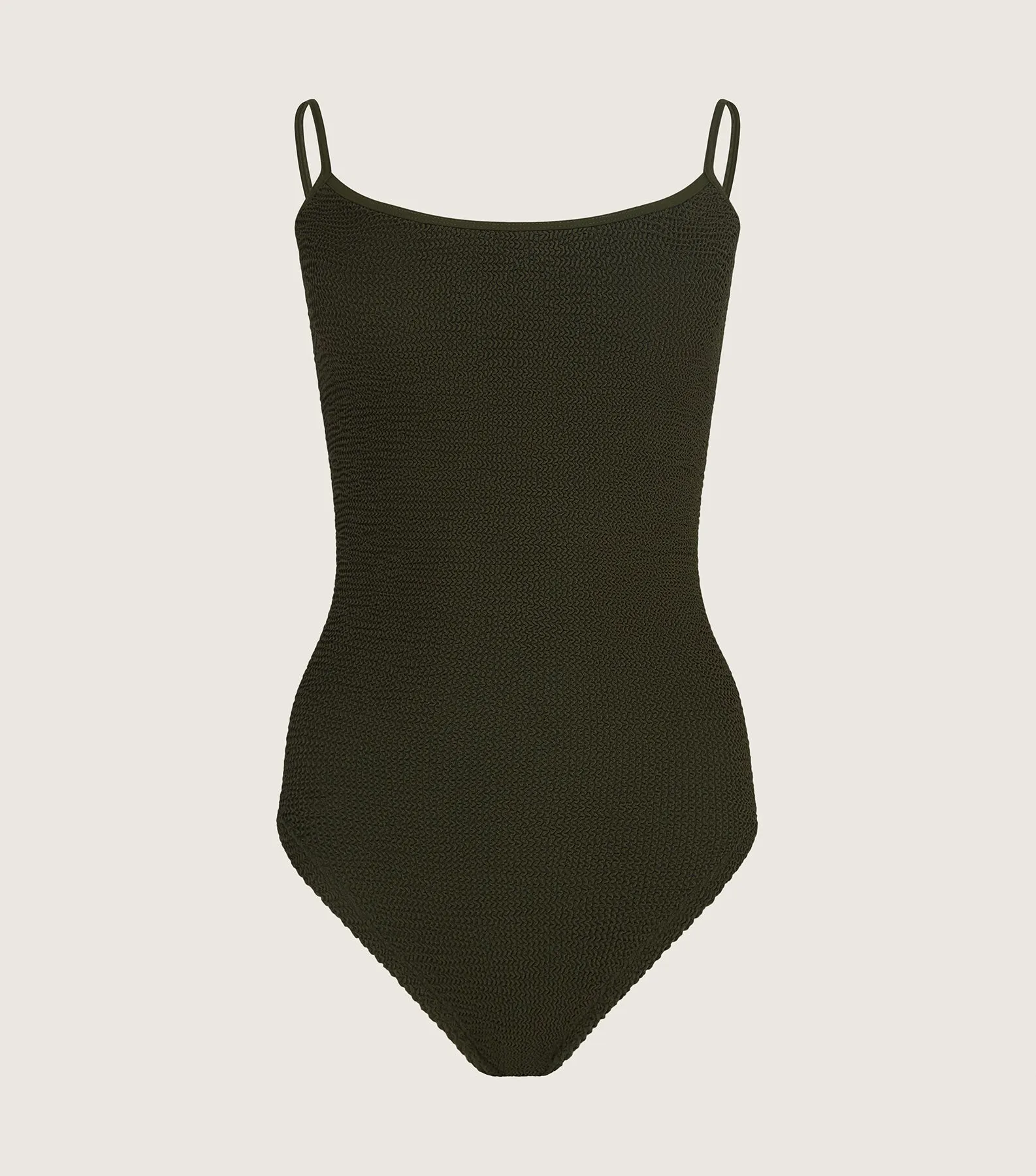 Coverage Pamela Swim - Metallic Khaki sold by Hunza G