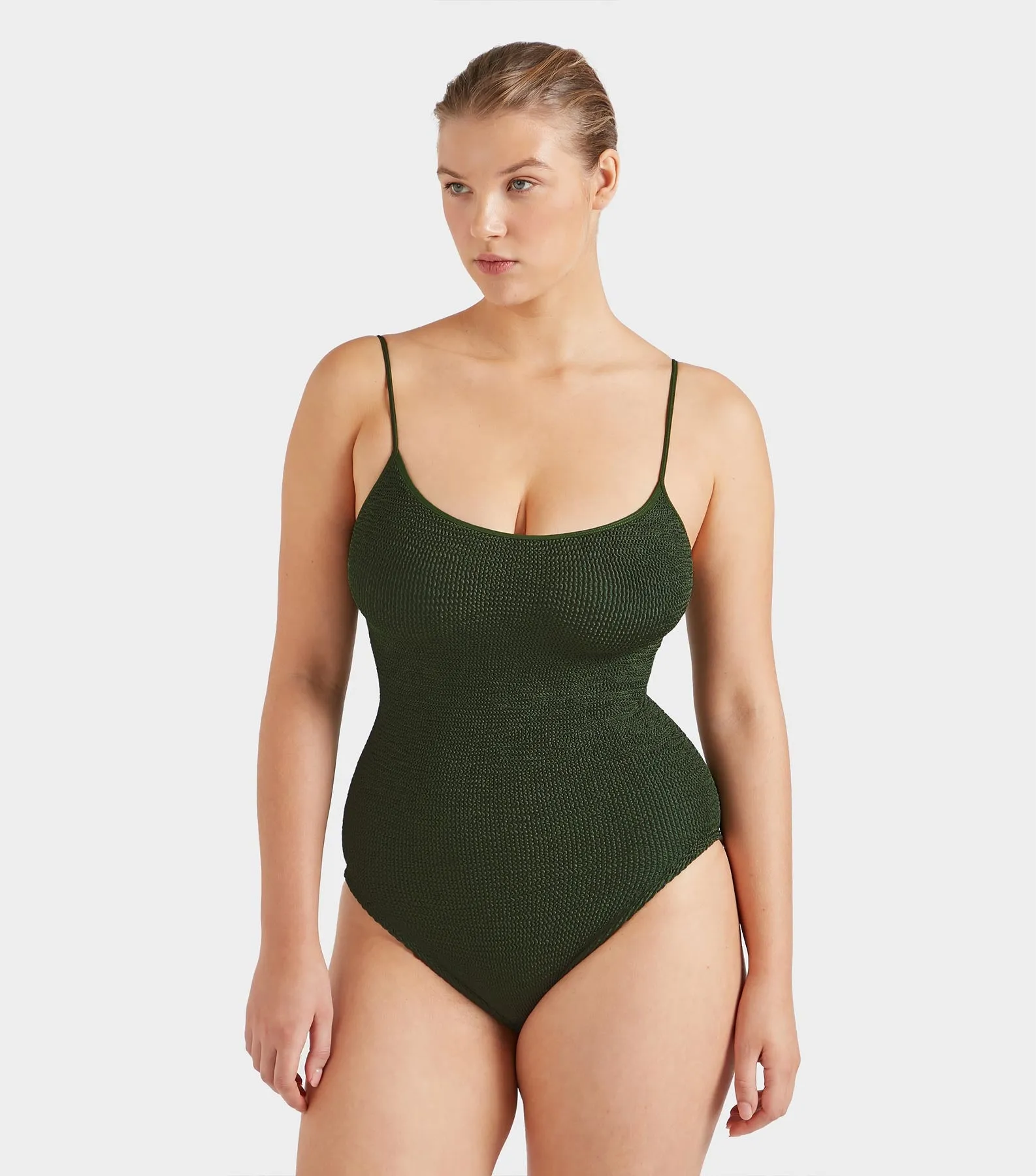 Coverage Pamela Swim - Metallic Khaki sold by Hunza G product image thumbnail 3