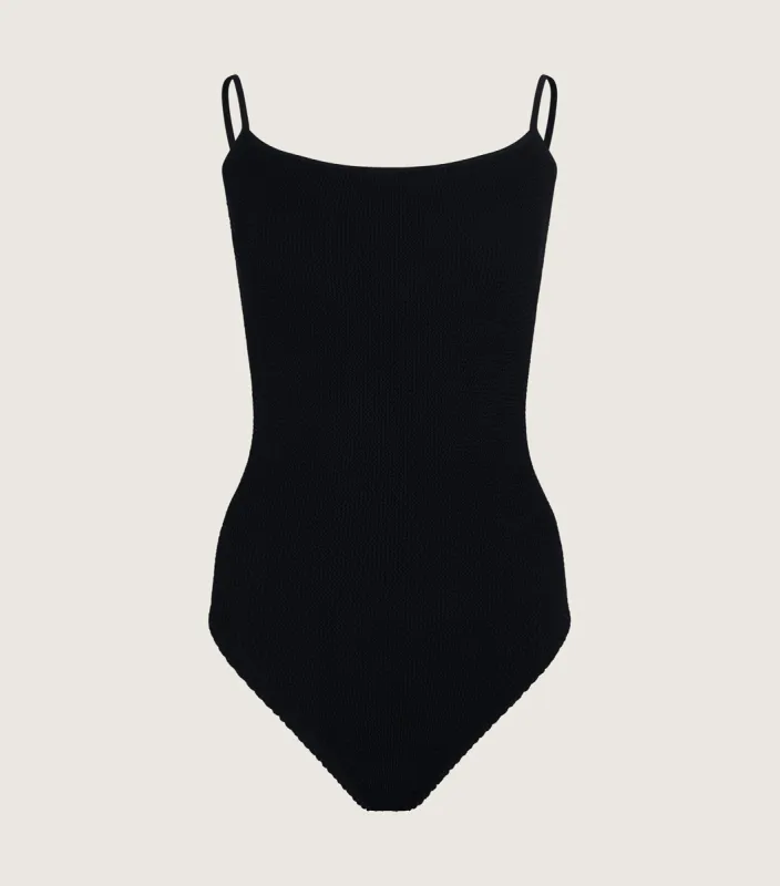 Coverage Pamela Swim - Black sold by Hunza G