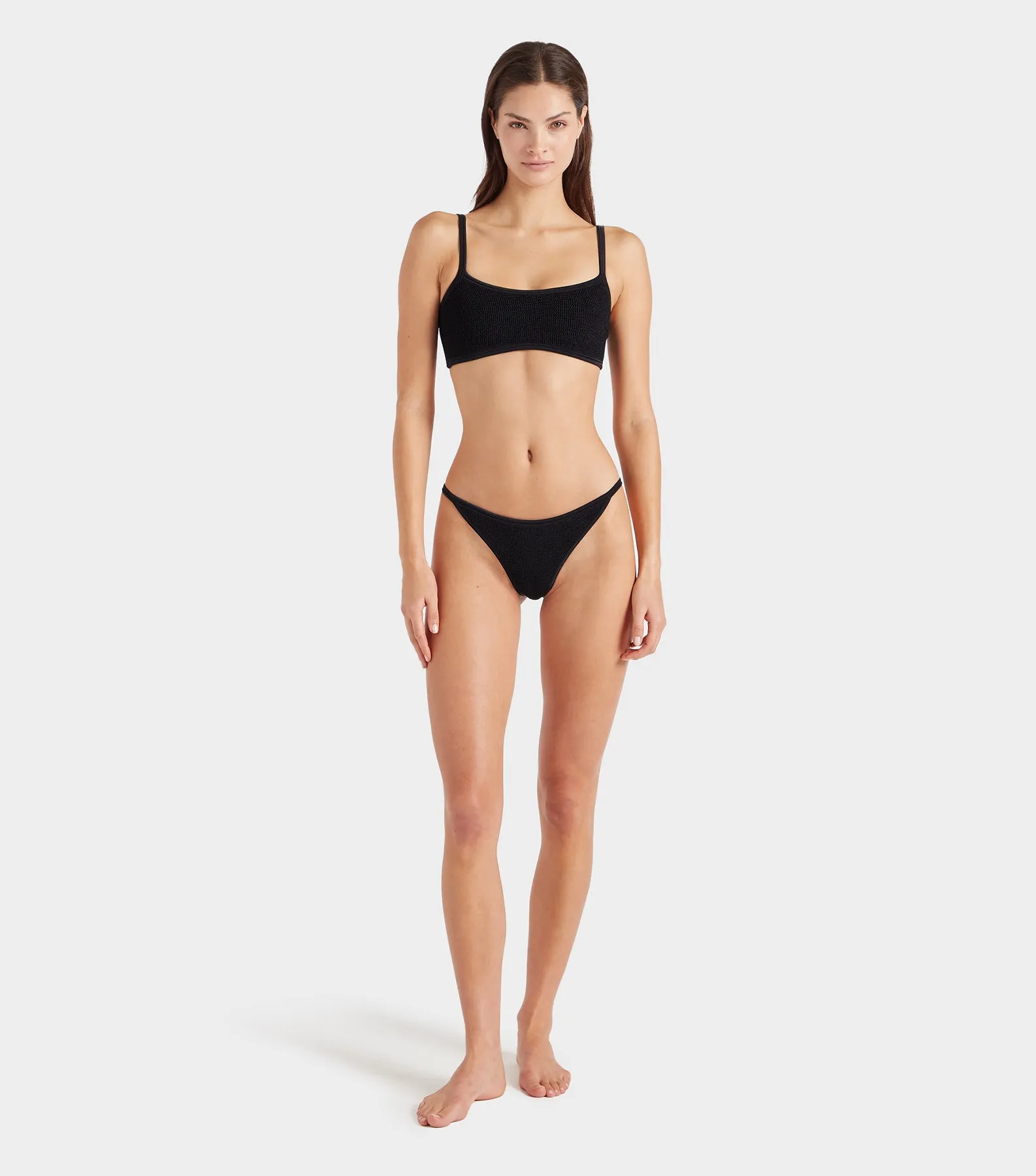 Tyler Bikini Tonal - Black sold by Hunza G product image thumbnail 2