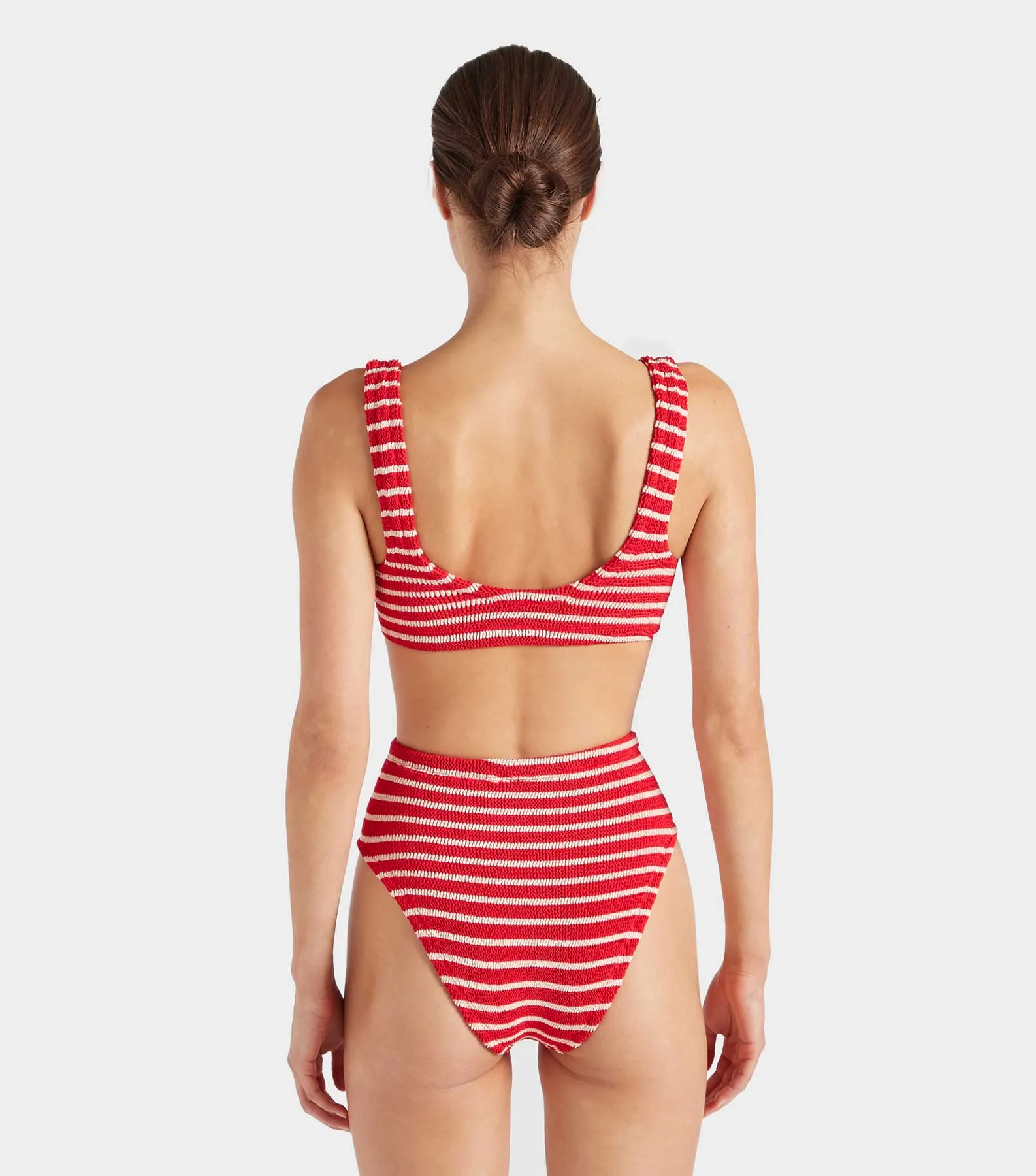 Patricia Bikini - Red/White Stripe sold by Hunza G product image thumbnail 4